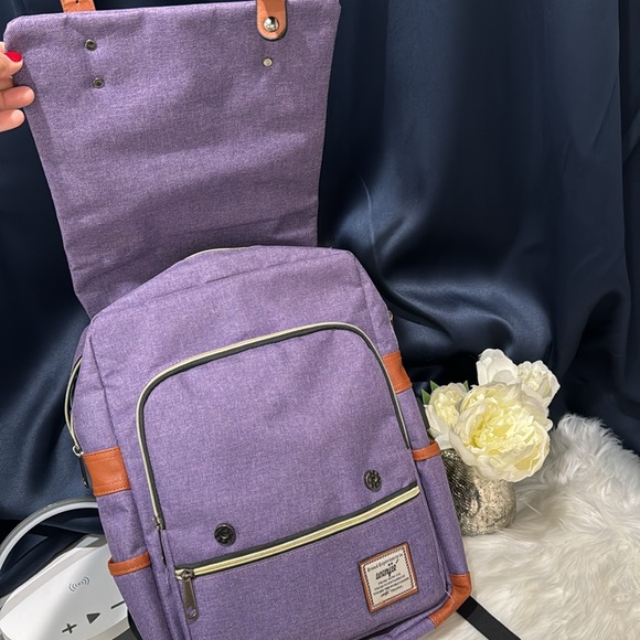 💜WENJIE Laptop Backpack - Picture 11 of 14